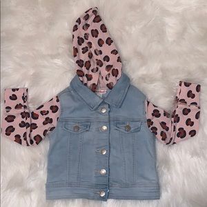 Denim Hoodie Jacket